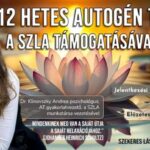 12 hetes Autogén Tréning Szabadkán (2024.10.28.)