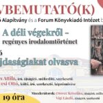 A déli végekről és Halott vajdaságiakat olvasva – könyvbemutató(k)