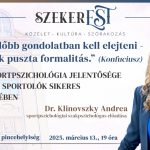 SzekerEST – A sportpszichológia jelentősége és szerepe a sportolók sikeres felkészítésében