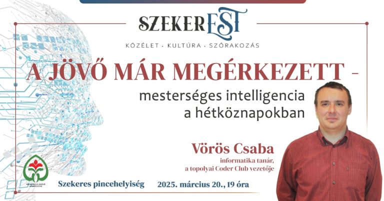 A jövő már megérkezett – mesterséges intelligencia a hétköznapokban